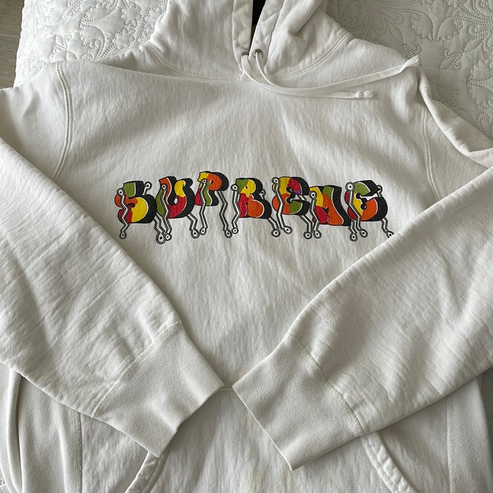 Supreme retro hoodie